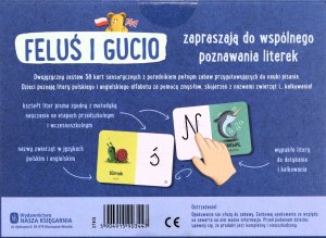 Nasza Księgarnia Gra Feluś i Gucio poznają literki 1