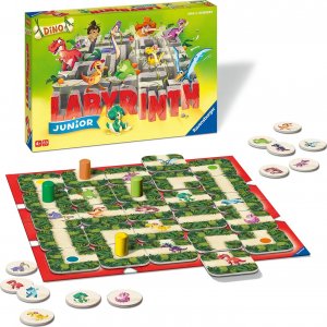 Ravensburger Gra planszowa Labyrinth: Junior - Dino 2