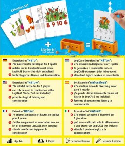 Haba Gra Logic! Case Zestaw rozszerzenie - Przyroda 6+ 2
