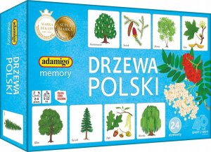 Adamigo Gra Memory - Drzewa Polski 1
