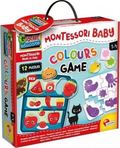 Lisciani Gra Montessori Baby - Gra z kolorami 1