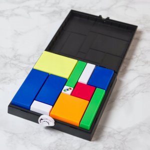 Spin Master Gra Rubiks: Gridlock Logiczna układanka 4