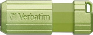 Pendrive Verbatim Verbatim USB flash disk, USB 2.0, 128GB, Store,N,Go PinStripe, zielony, 49462, do archiwizacji danych 2