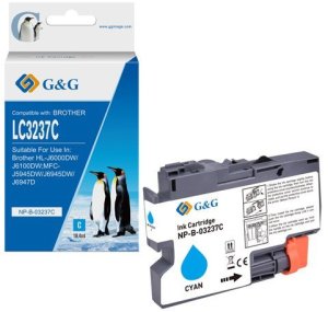 Tusz G&G G&G kompatybilny ink / tusz z LC-3237C, NP-B-03237C, cyan, 1500s 1