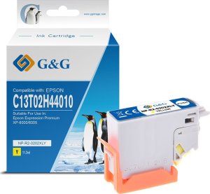 Tusz G&G G&G kompatybilny ink / tusz z C13T02H44010, NP-E-0202XLY, yellow 1