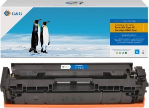 Toner G&G G&G kompatybilny toner z Canon 054HC, NT-PC054XC, cyan, 2300s, high capacity 2