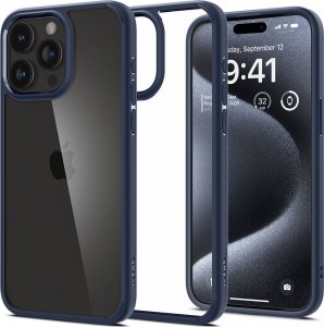 Spigen Spigen Ultra Hybrid, navy blue - iPhone 15 Pro 1