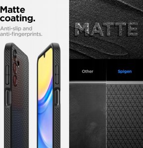 Spigen Spigen Liquid Air, matte black - Samsung Galaxy A15/A15 5G 13