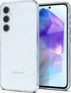 Spigen Spigen Liquid Crystal Glitter, crystal quartz - Samsung Galaxy A55 1