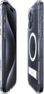 Spigen Caseology Capella MagSafe Kickstand, clear white - iPhone 15 Pro Max 8