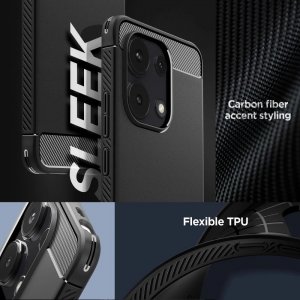 Spigen Spigen Rugged Armor, matte black - Xiaomi Redmi Note 13 13