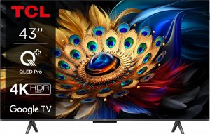 Telewizor TCL 43C655 QLED 43'' 4K Ultra HD Google TV 1
