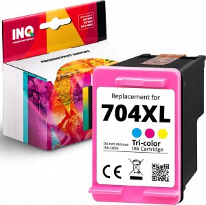 Tusz INQ POWIĘKSZONY tusz do drukarki HP 704 zamiennik kolor 2010 2060 XL cartridge 1