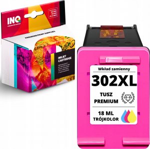 Tusz INQ Tusz do HP 302 kolor XL deskjet 2130 1110 3630 officejet 4650 3830 5200 1