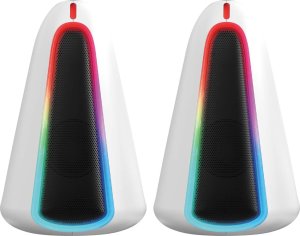 Głośniki komputerowe Marvo Marvo głośniki MONKA SG-500, 2.0, 6W, białe, regulacja głośności, podświetlenie RGB 1