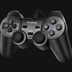 Pad Marvo Gamepad Marvo GT-006, 15przycisk, USB, czarny, wibrujący 1