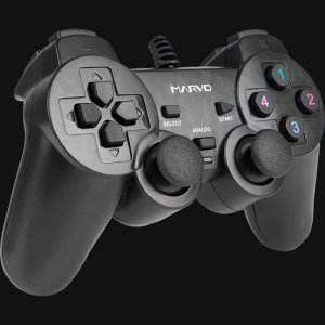 Pad Marvo Gamepad Marvo GT-006, 15przycisk, USB, czarny, wibrujący 3