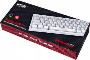 Klawiatura Marvo KG962WH Red switch (KG962G WH EN-R) 7