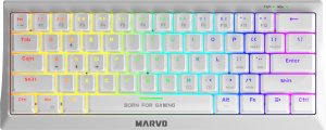 Klawiatura Marvo KG962WH Red switch (KG962G WH EN-R) 1
