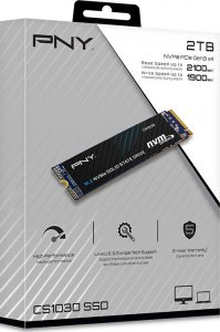 Dysk SSD PNY CS1030 2TB M.2 2280 PCI-E x4 Gen3 NVMe (M280CS1030-2TB-RB) 2