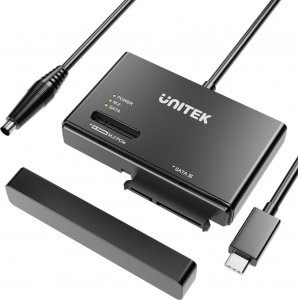 Unitek Mostek USB-C na dyski SATA i M.2 MVMe 2