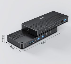 Stacja/replikator Unitek USB-C (D1104A01) 13