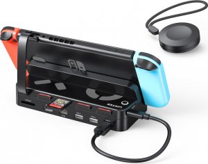 Unitek Stacja dokująca do Nintendo Switch + pilot 5
