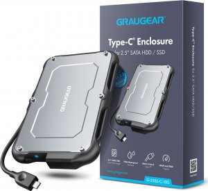 Kieszeń Graugear Graugear Ext Gehuse f. 2,5" SSD/HDD USB-C3.2 Gen2 2