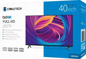 Telewizor Cabletech URZ0346 LED 40'' Full HD 9