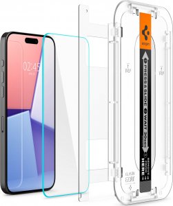Spigen Glass tR EZ Fit 2 Pack, transparency - iPhone 15 Pro Max 2