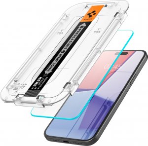 Spigen Glass tR EZ Fit 2 Pack, transparency - iPhone 15 3