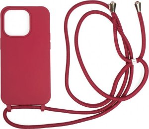 Mobile Origin Lanyard Case - Etui ze smyczą, cherry do iPhone 14 Pro 1