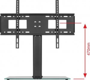 VETOUSON Podstawka pod telewizor GT-05 nóżki do telewizora Stojak naszafkowy do telewizora 12