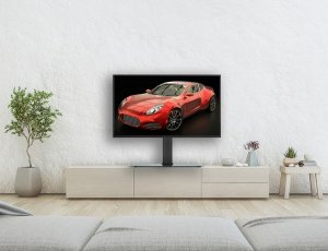 VETOUSON Podstawka pod telewizor GT-05 nóżki do telewizora Stojak naszafkowy do telewizora 5