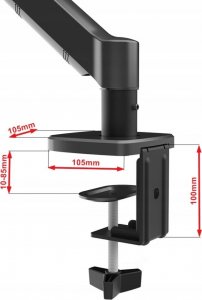 VETOUSON Uchwyt biurkowy na monitor 13" - 32" (VX-105) 12