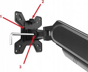 VETOUSON Uchwyt biurkowy na monitor 13" - 32" (VX-105) 13