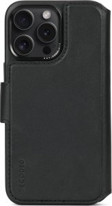 Decoded Decoded Leather Detachable Wallet, black - iPhone 15 Pro Max 1