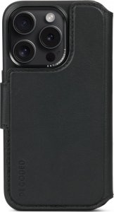 Decoded Decoded Leather Detachable Wallet, black - iPhone 15 Pro 1