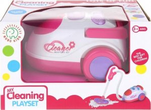 NoboKids Odkurzacz Elektroniczny Na Baterie Światło Dźwięk Wciąga Kulki Różowy 12