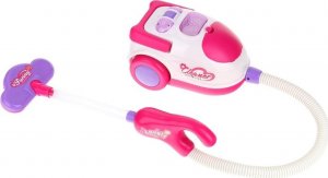 NoboKids Odkurzacz Elektroniczny Na Baterie Światło Dźwięk Wciąga Kulki Różowy 2