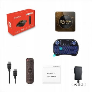 Odtwarzacz multimedialny Farrot tv box g96max 2/16 gb android 13.0 wifi 6 ultra hd, nerfilx, youtube, hbo max 13