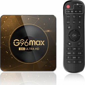 Odtwarzacz multimedialny Farrot tv box g96max 2/16 gb android 13.0 wifi 6 ultra hd, nerfilx, youtube, hbo max 2