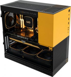 Obudowa Geometric Future King Arthur czarno-pomarańczowa (GEO-M4-KAB) 4