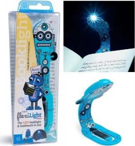Thinking Gifts Flexilight Pals Robot Blue - Lampka do książki 1