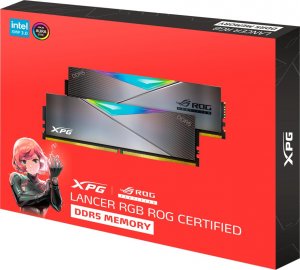 Pamięć ADATA XPG Lancer RGB ROG Certified, DDR5, 32 GB, 6600MHz, CL32 (AX5U6600C3216G-DCLARROG) 7