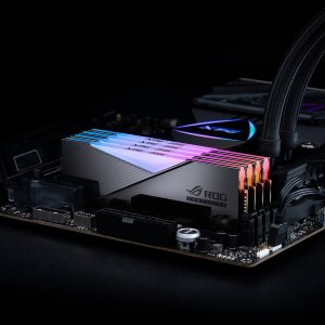 Pamięć ADATA XPG Lancer RGB ROG Certified, DDR5, 32 GB, 6600MHz, CL32 (AX5U6600C3216G-DCLARROG) 10
