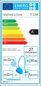 Odkurzacz TurboTronic Odkurzacz workowy tradycyjny TurboTronic EKO szczotka mocny moc ssania 3000W Czarny 7