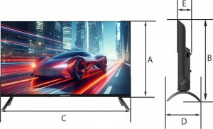 Telewizor Manta Smart TV 32LHA123E 32" 2