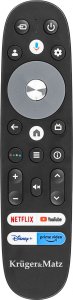 Telewizor Kruger&Matz KM0232-SA LED 32'' HD Ready Google TV 7