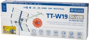 Antena RTV Blow 21-093# Antena tv tt w19 silver combo 5g telmor 3
